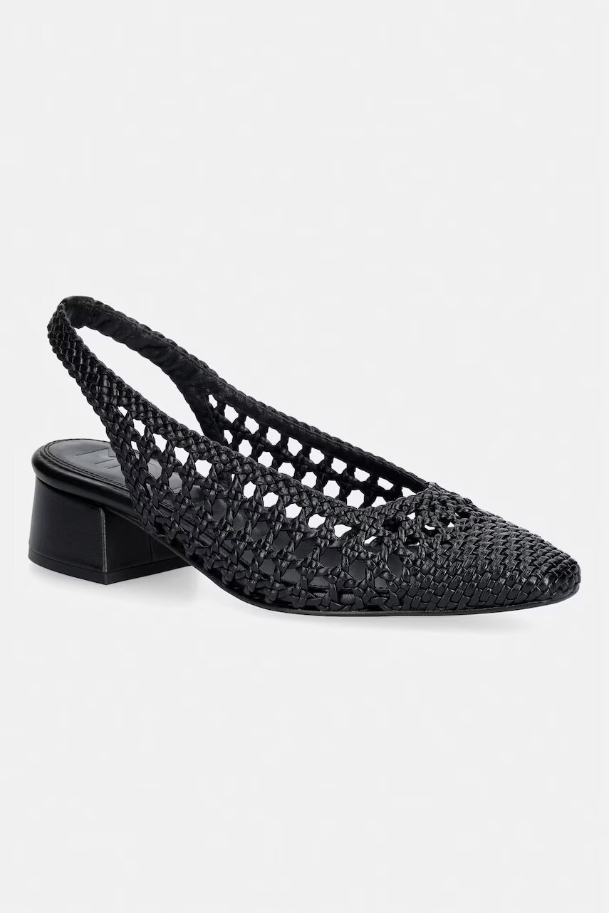 Souliers Martinez pantofi cu toc cu călcâiul deschis din piele NOVA TARRAGONA
