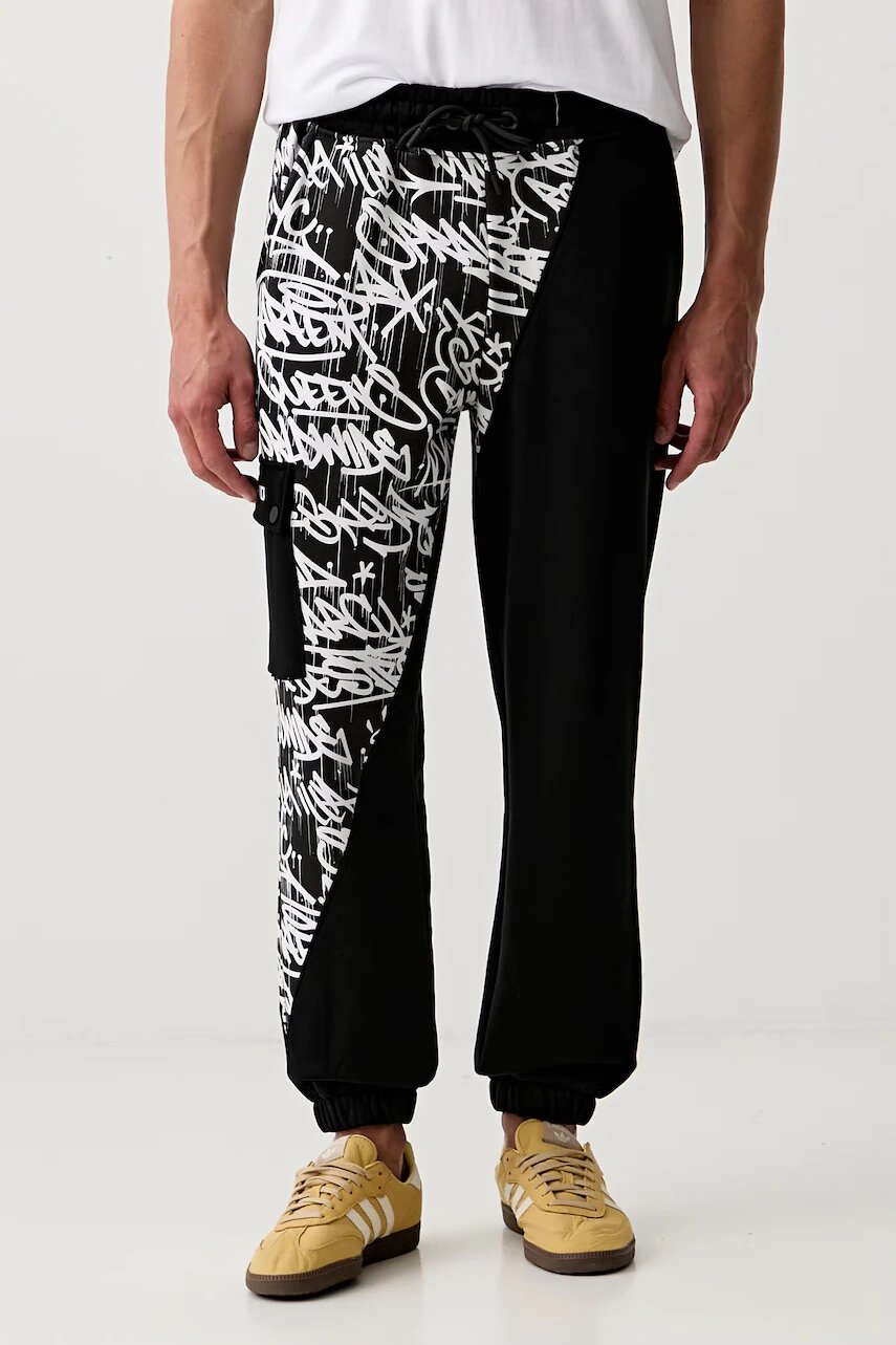 SPRAYGROUND pantaloni de trening pentru bărbați din bumbac