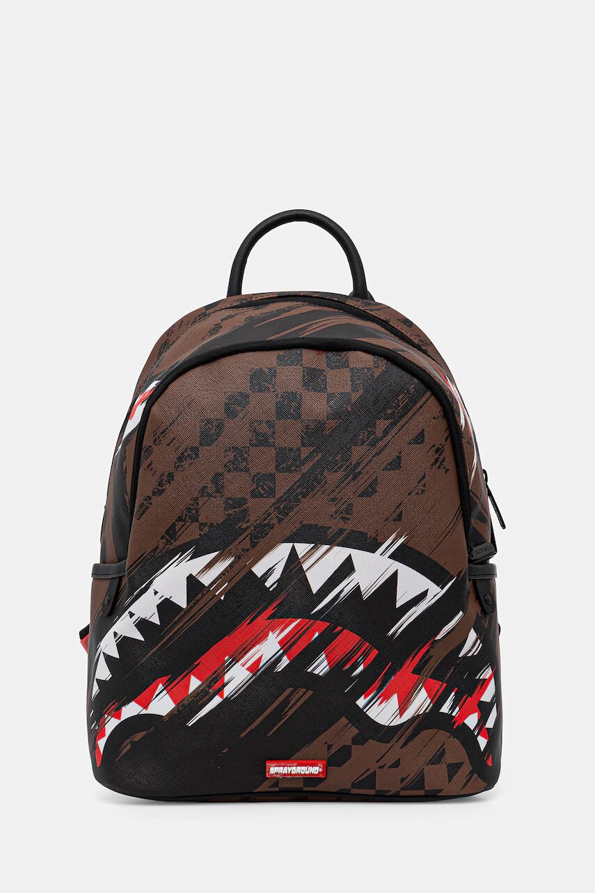 SPRAYGROUND rucsac de oraș cu imitație de piele