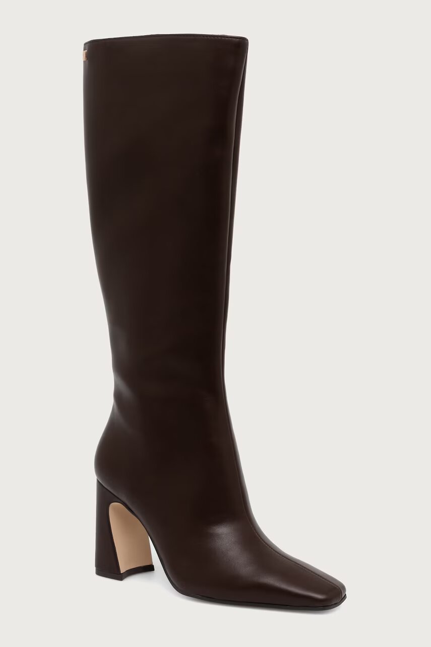Steve Madden cizme pentru femei din piele Flares-H
