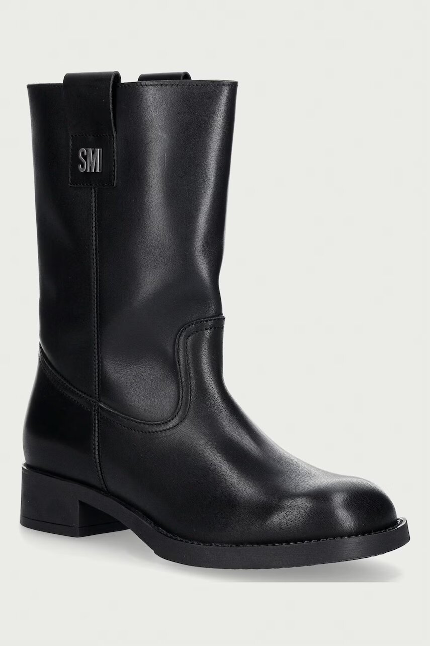 Steve Madden cizme pentru femei din piele Zethy