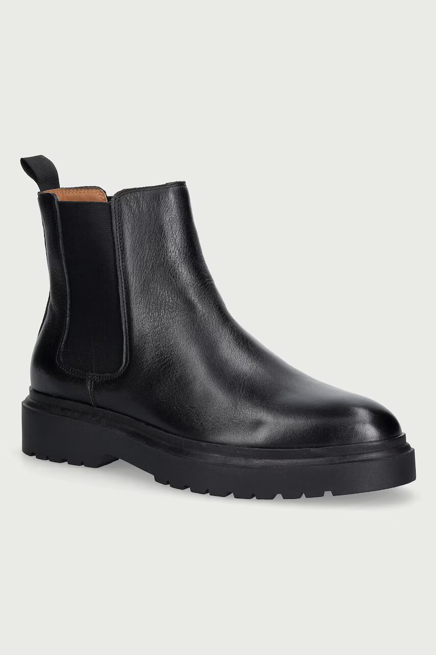 Steve Madden ghete scurte pentru bărbați din piele Grandhike
