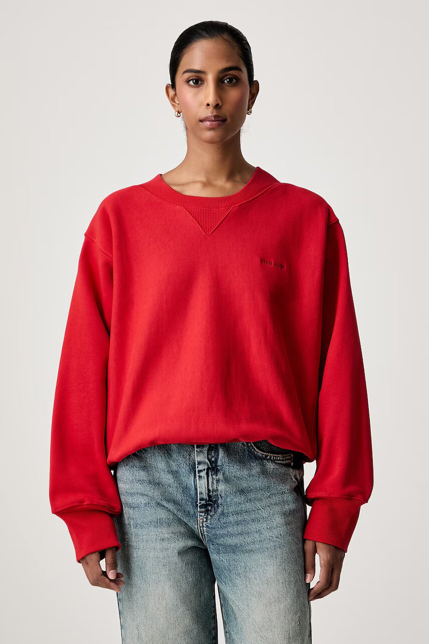 Stine Goya hanorac oversized pentru femei din bumbac