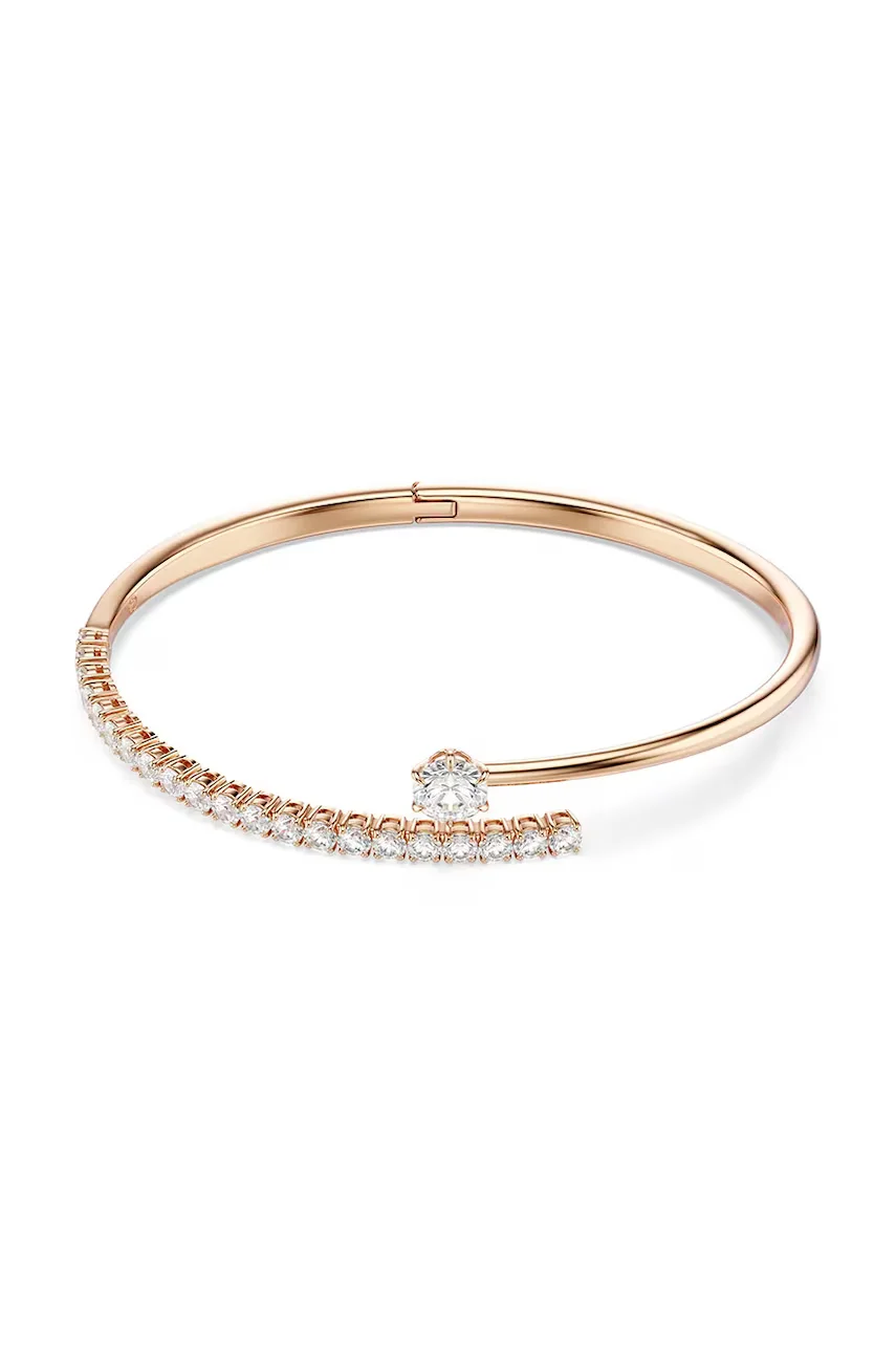 Swarovski brățară pentru femei placată cu aur zirconiu cubic MATRIX