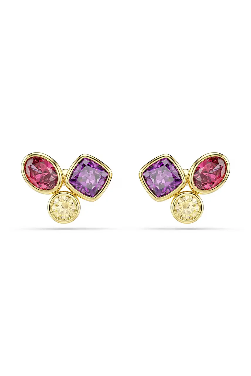 Swarovski cercei pentru femei placati cu aur zirconiu cubic IMBER
