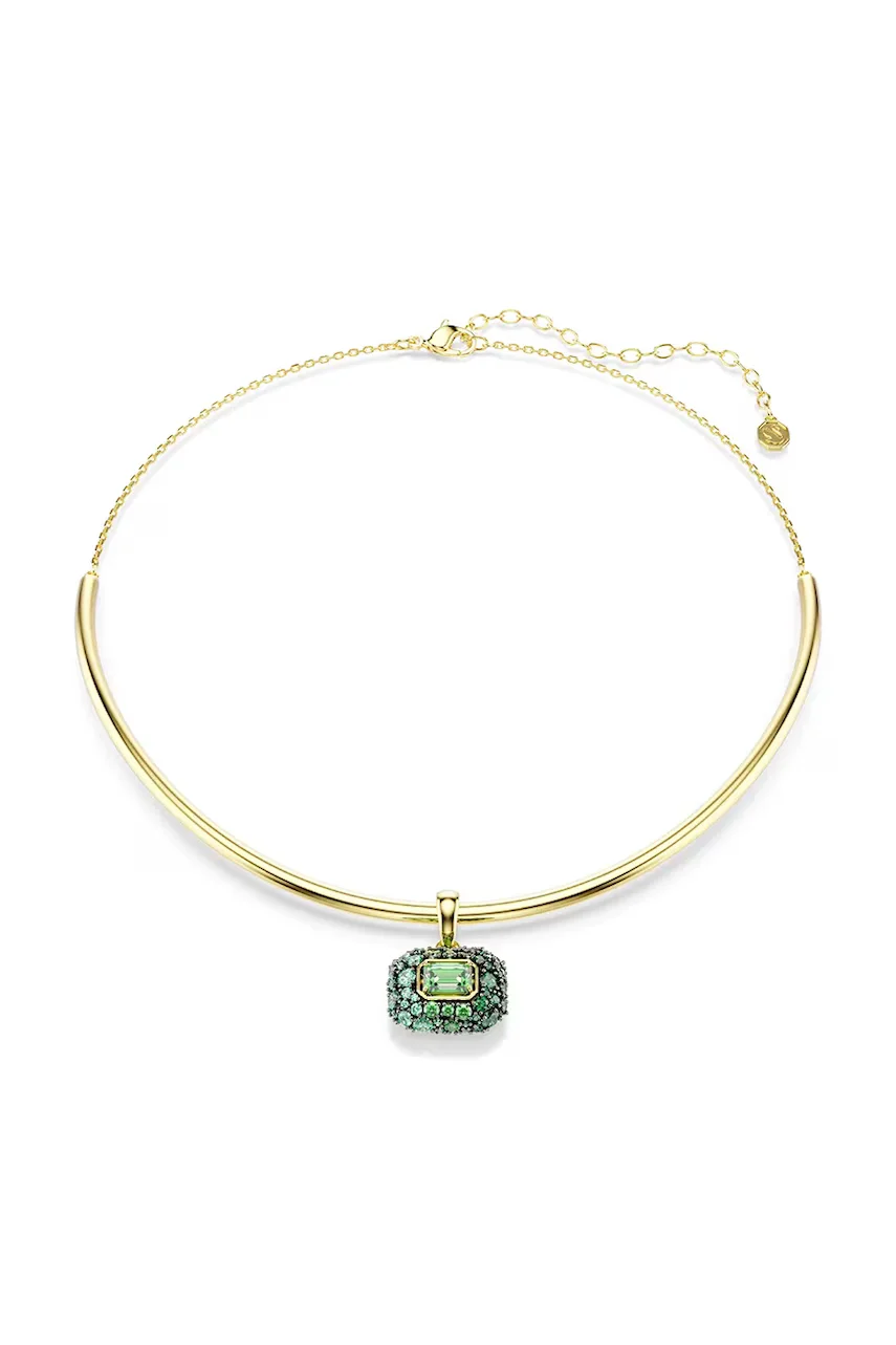 Swarovski lănțișor cu pandantiv pentru femei placat cu aur zirconiu cubic SUBLIMA