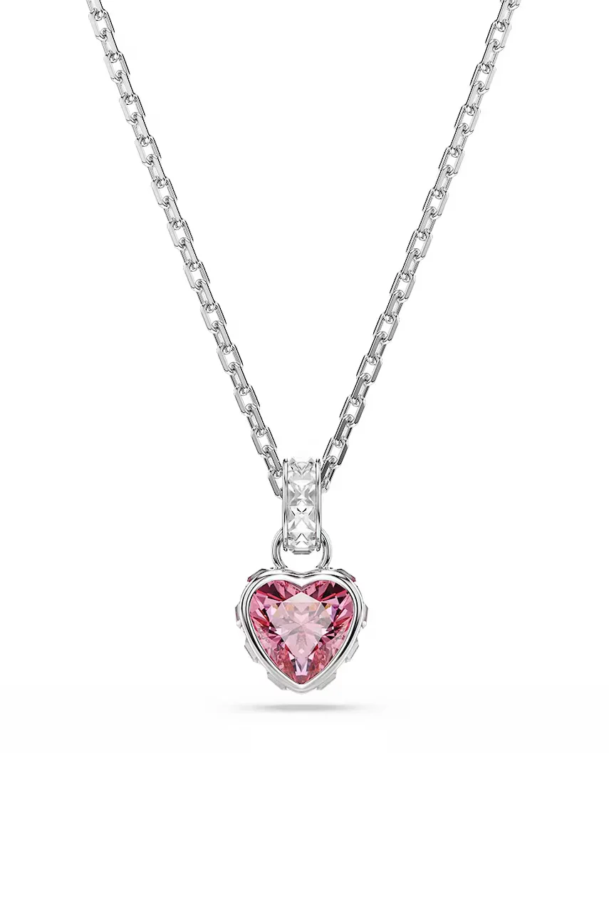Swarovski lănțișor pentru femei din metal cu zirconiu cubic CHROMA