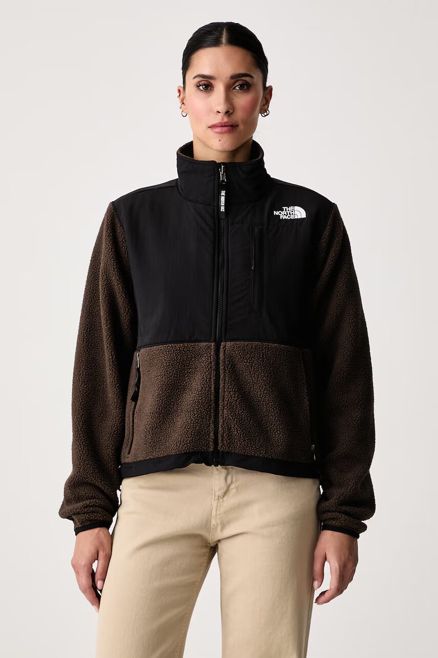 The North Face hanorac cu fermoar pentru femei din polar Retro Denali