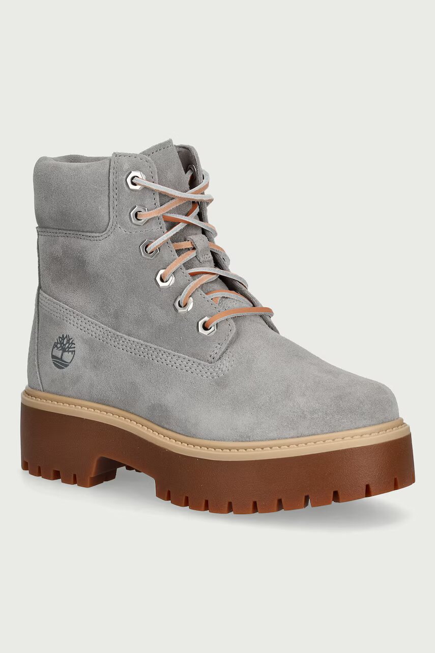 Timberland botine pentru femei din piele Stone Street