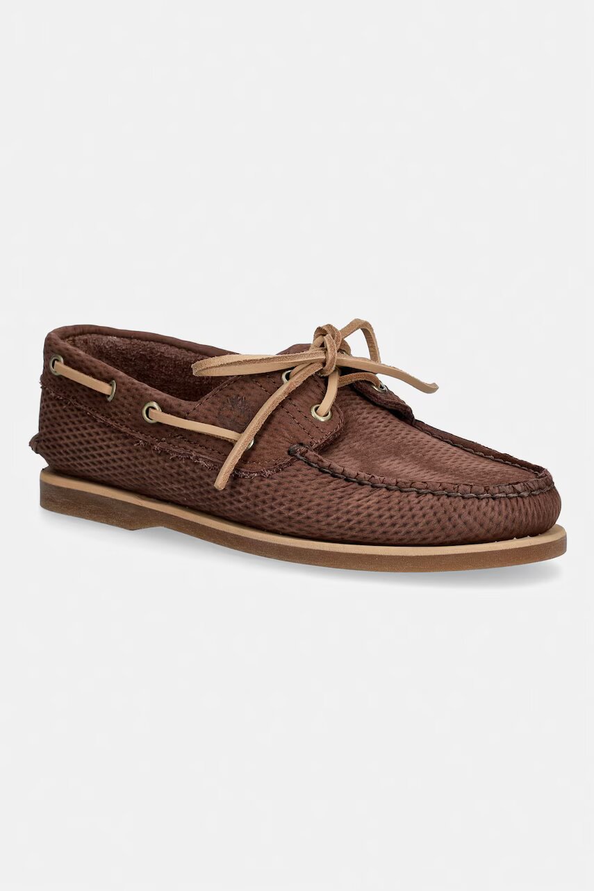 Timberland mocasini pentru bărbați din piele întoarsă Classic Boat Boat