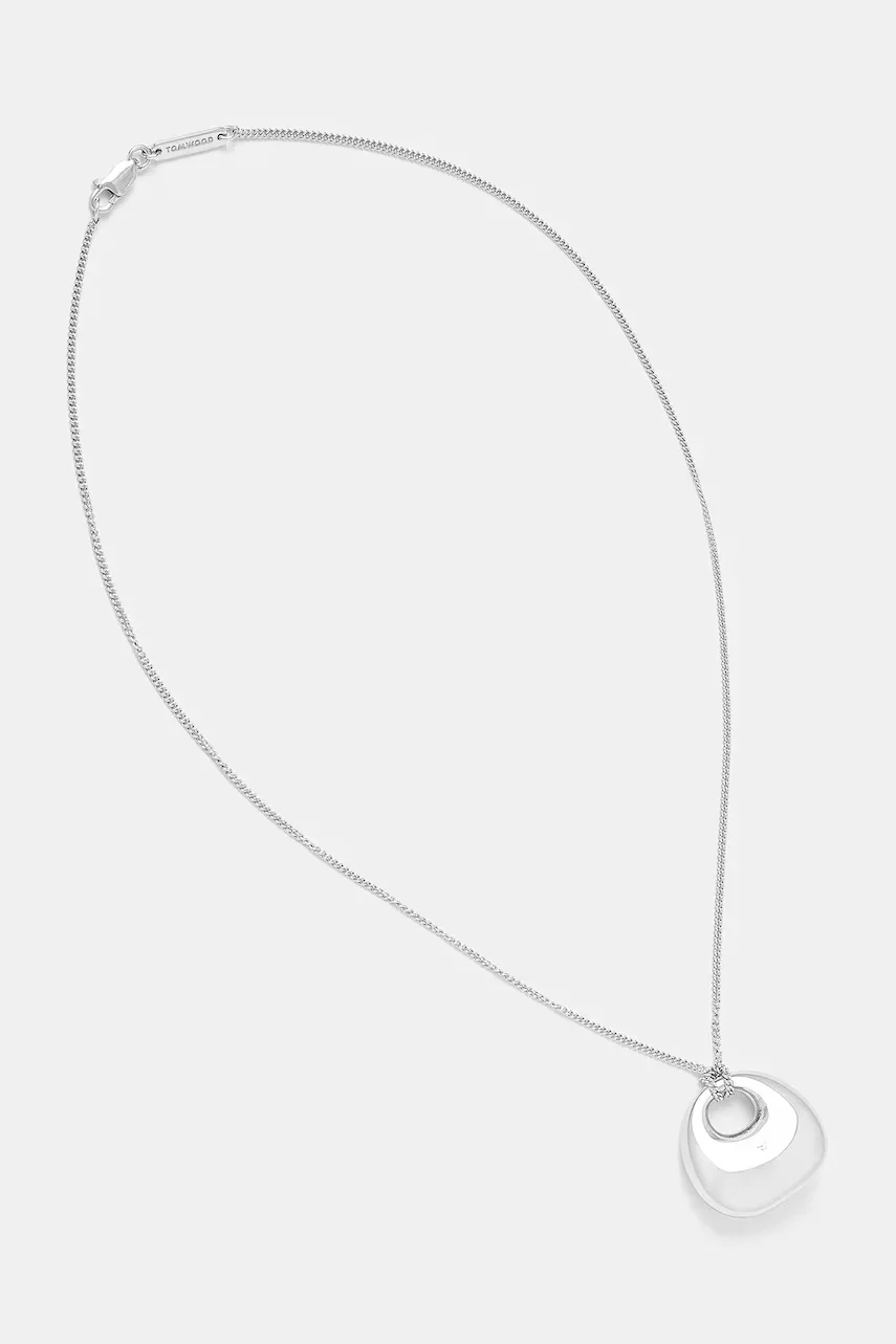 Tom Wood colier de argint Bao Pendant