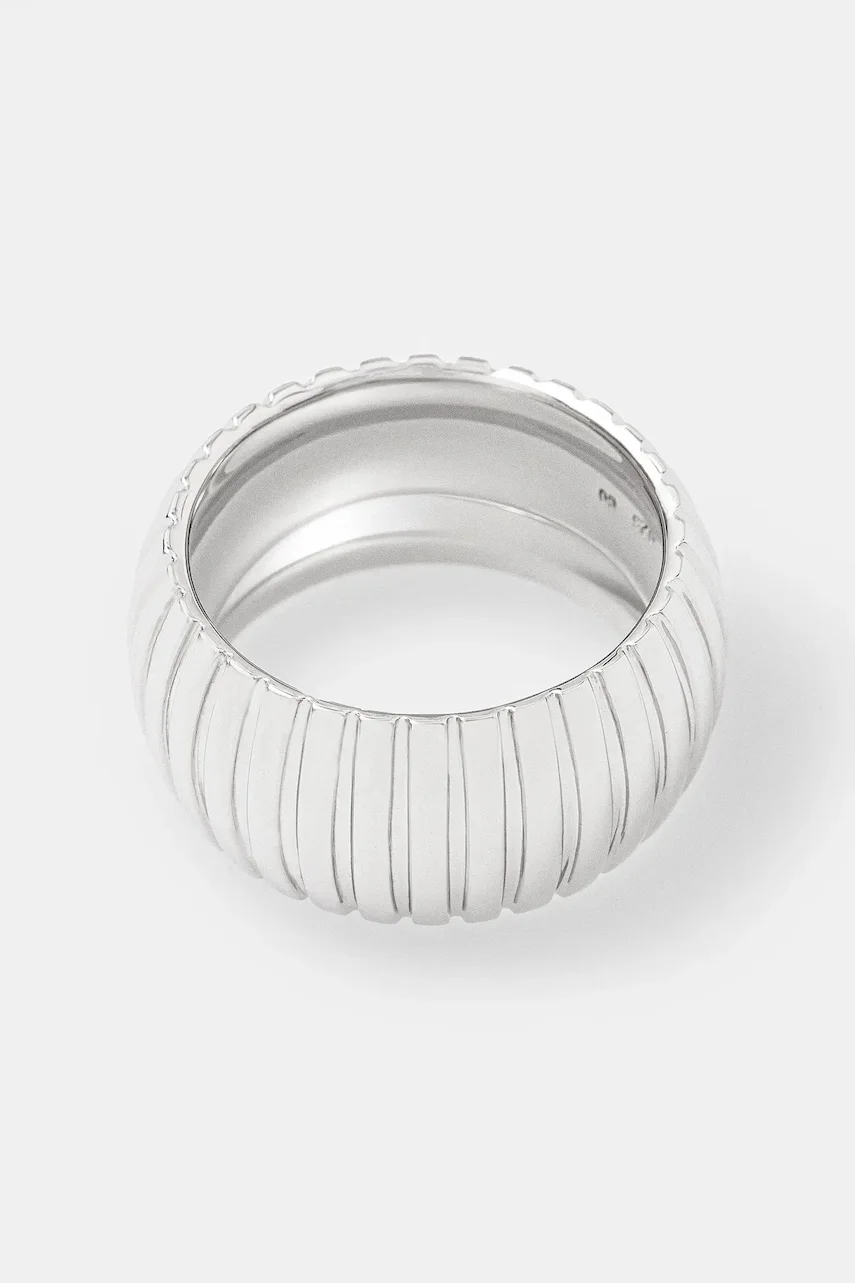 Tom Wood inel de argint Tubogas Ring Medium