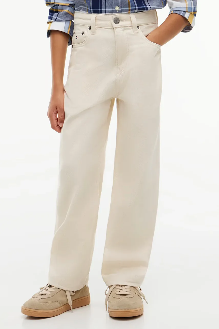 Tommy Hilfiger blugi straight pentru copii RELAXED