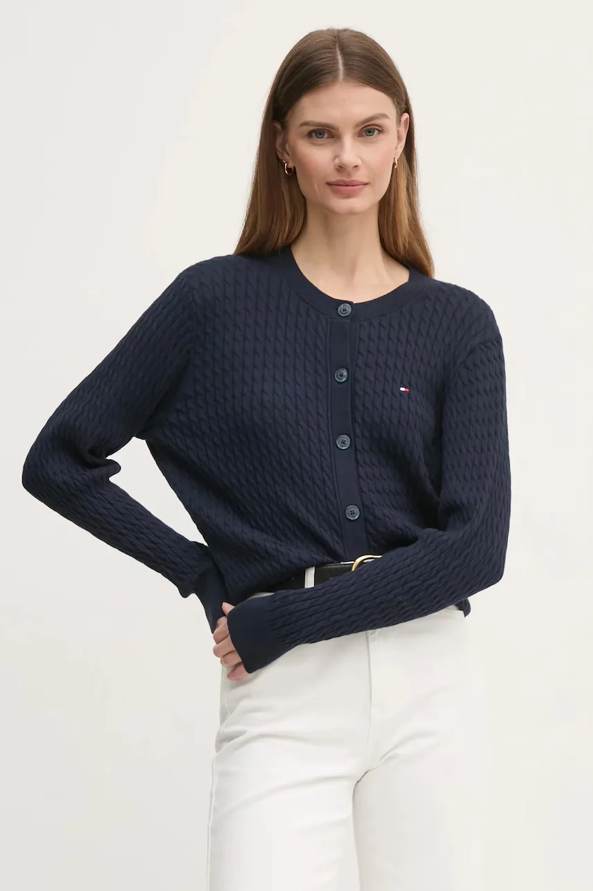 Tommy Hilfiger cardigan pentru femei din bumbac