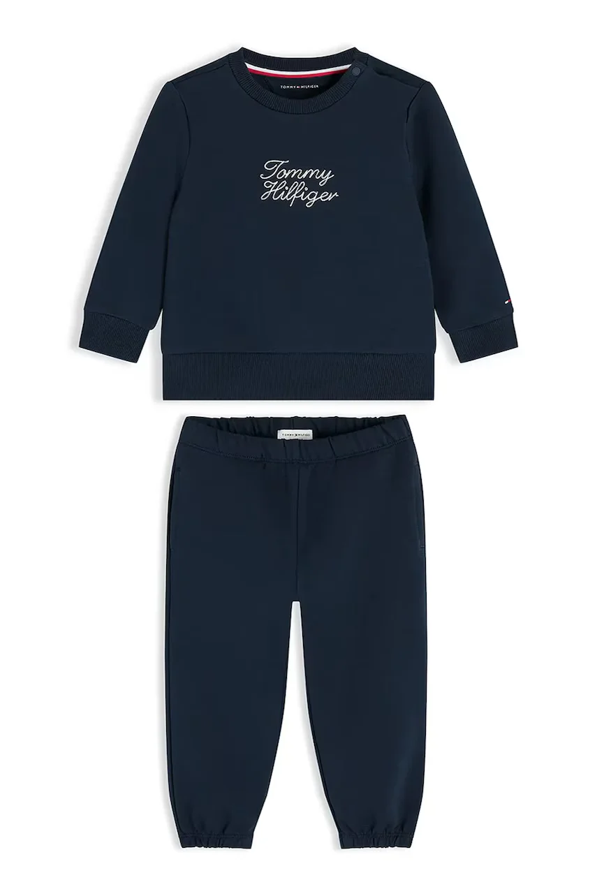 Tommy Hilfiger compleu de trening pentru bebeluși cu bumbac
