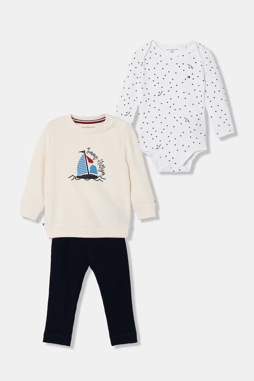 Tommy Hilfiger compleu pentru bebeluși cu bumbac