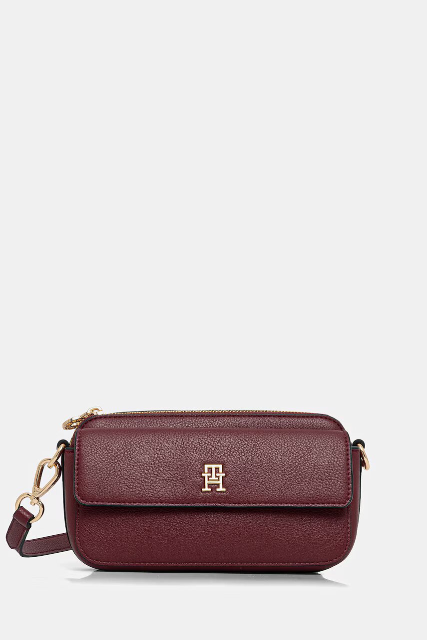 Tommy Hilfiger geantă crossbody pentru femei cu imitație de piele