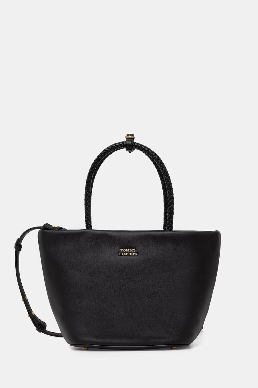 Tommy Hilfiger geantă crossbody pentru femei din piele