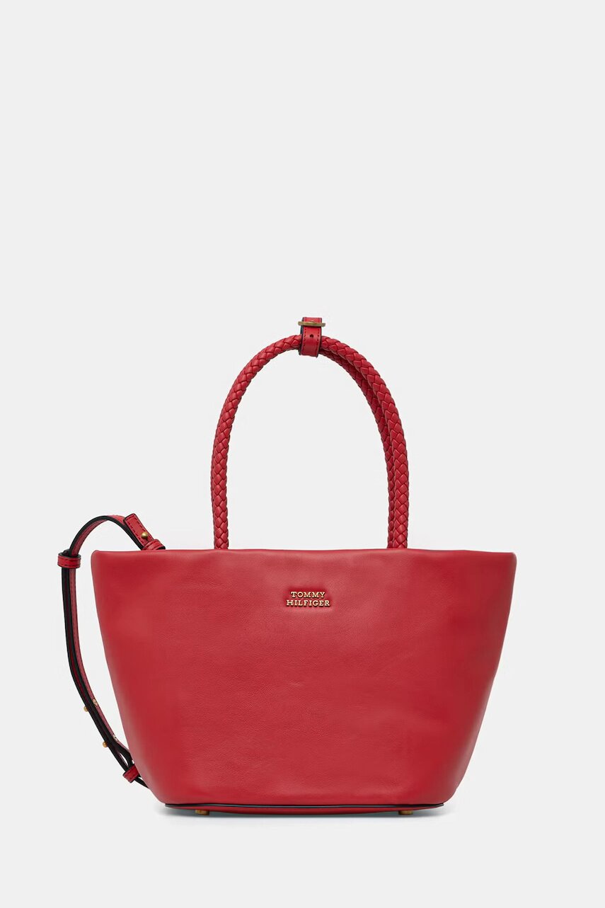Tommy Hilfiger geantă crossbody pentru femei din piele