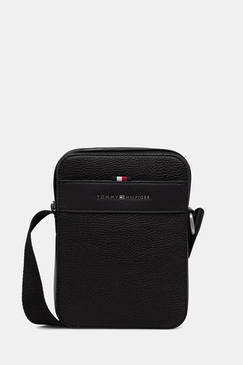 Tommy Hilfiger geantă mică pentru bărbați cu imitație de piele