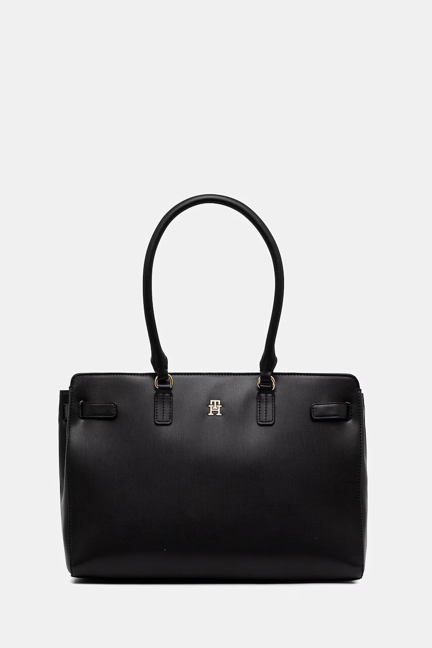 Tommy Hilfiger geantă shopper pentru femei cu imitație de piele