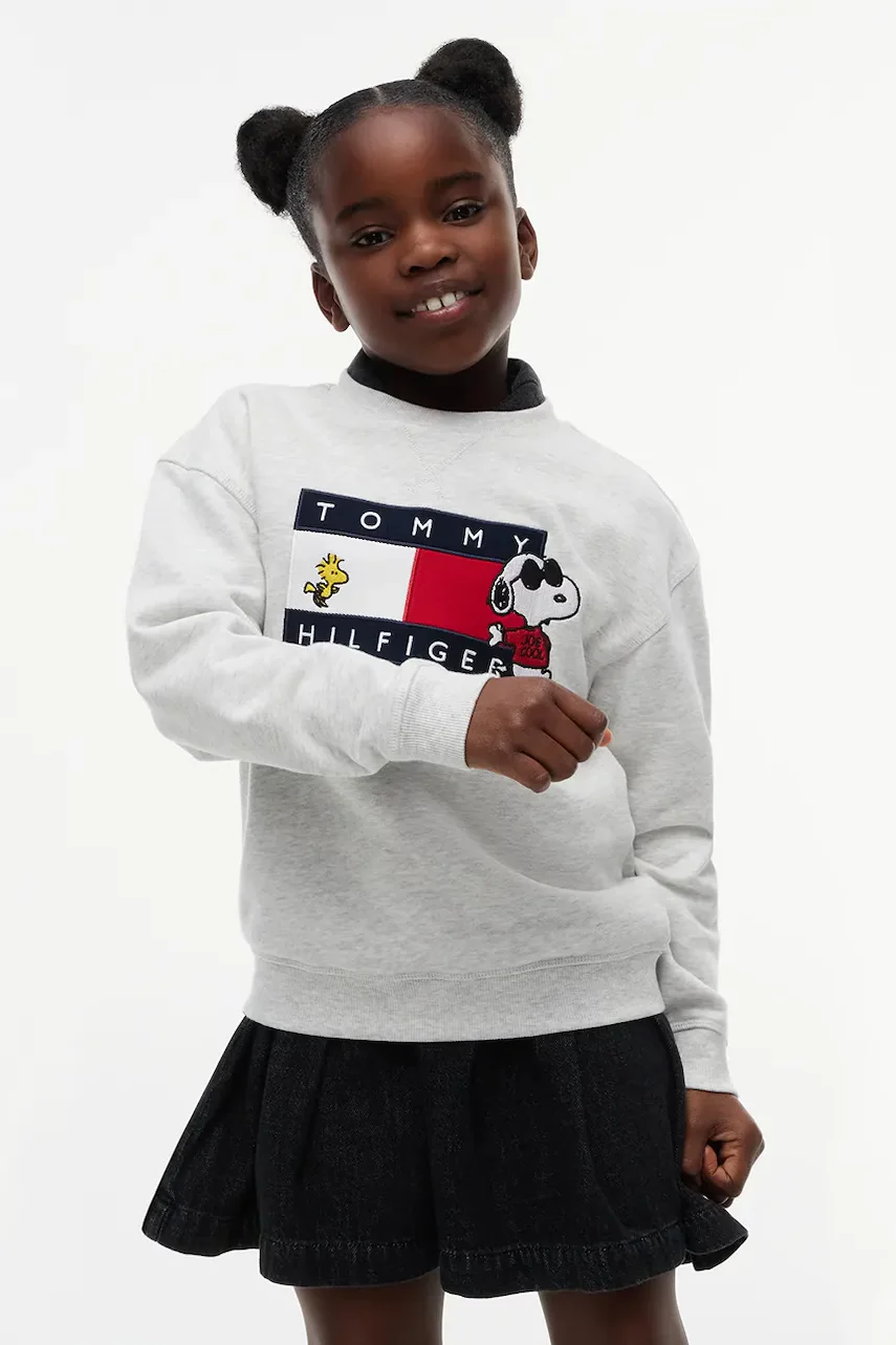 Tommy Hilfiger hanorac pentru copii din bumbac x Peanuts