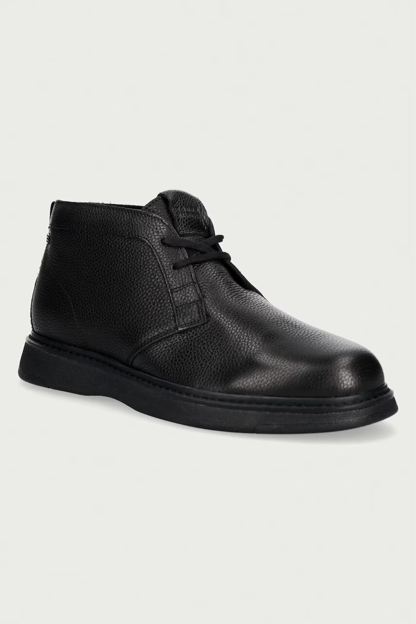 Tommy Hilfiger încălțăminte pentru bărbați din piele COMFORT LEATHER CHUKKA