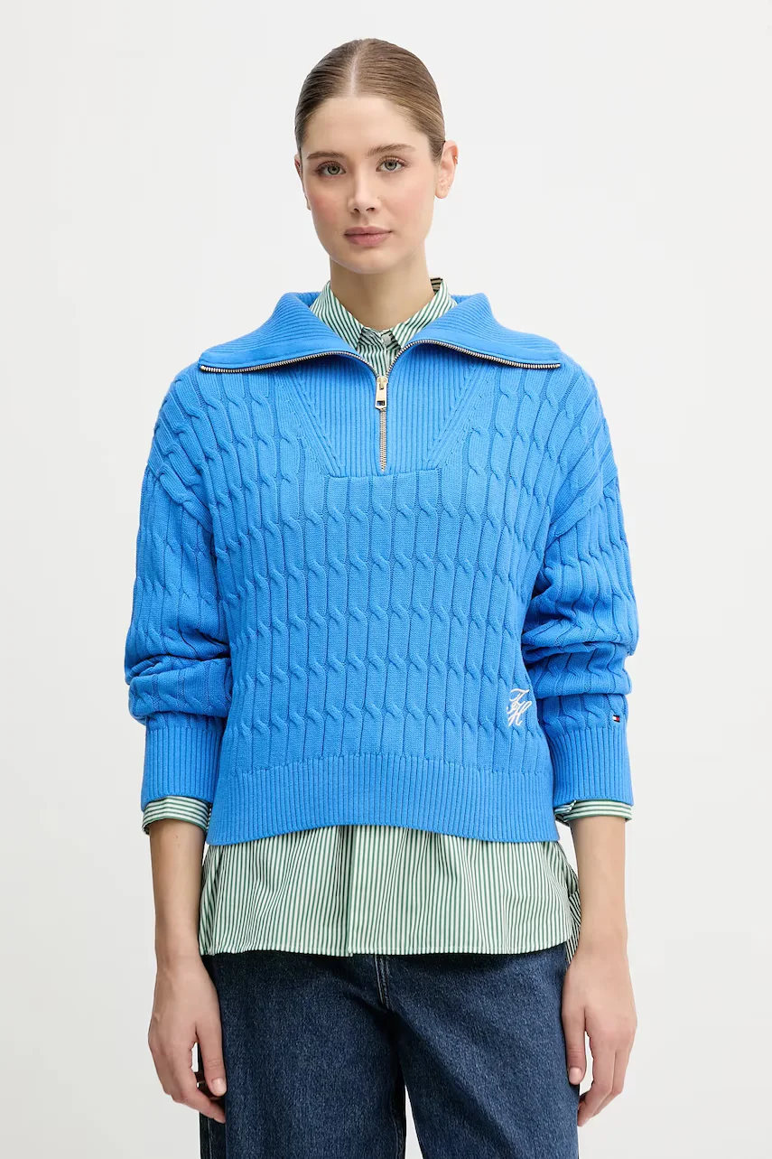 Tommy Hilfiger pulover de bumbac