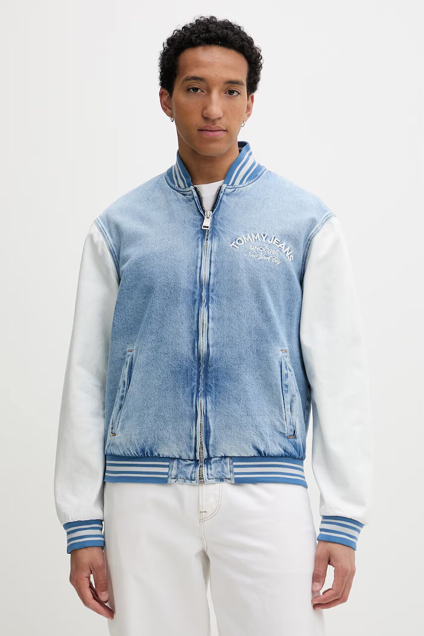 Tommy Jeans geacă bomber pentru bărbați din bumbac