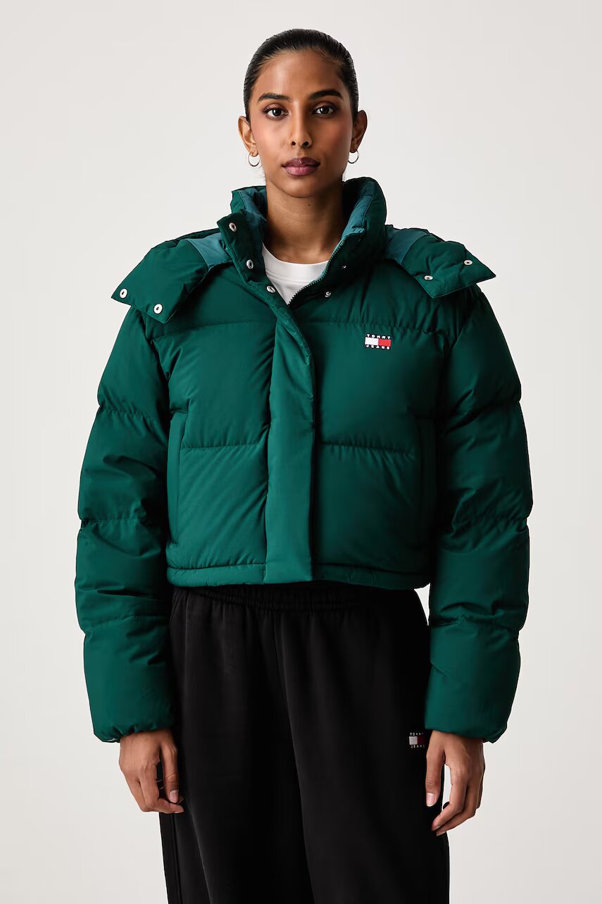 Tommy Jeans geacă cu puf pentru femei