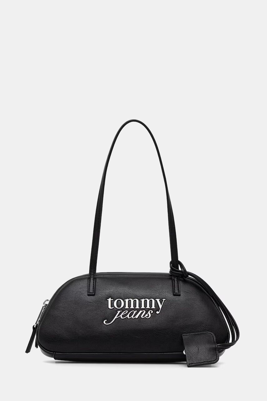 Tommy Jeans geantă baguette pentru femei cu imitație de piele