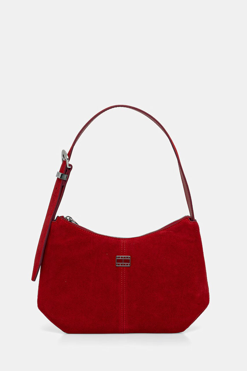 Tommy Jeans geantă pentru femei din piele întoarsă