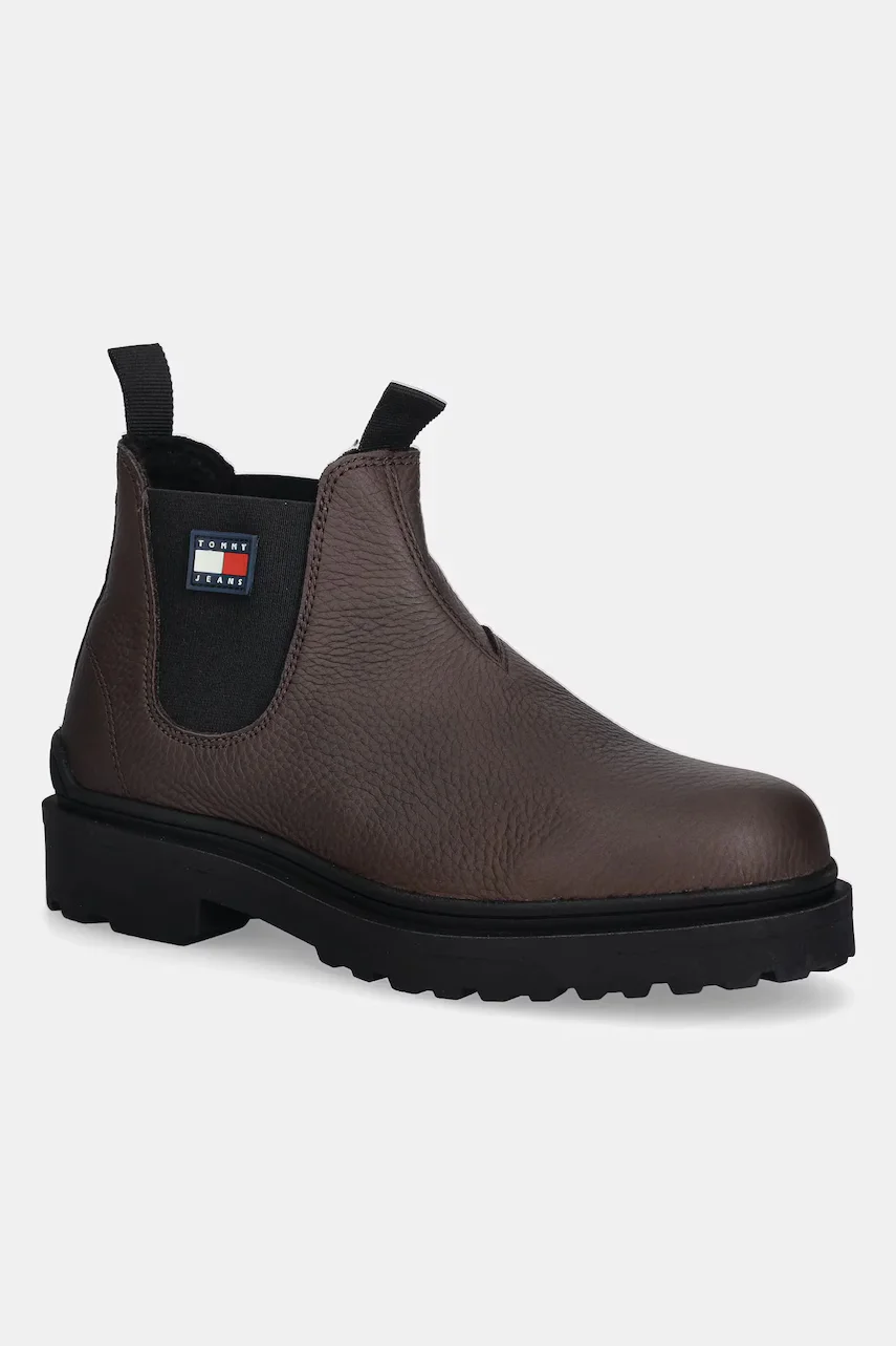Tommy Jeans ghete chelsea de piele TJM CHELSEA LEATHER WL