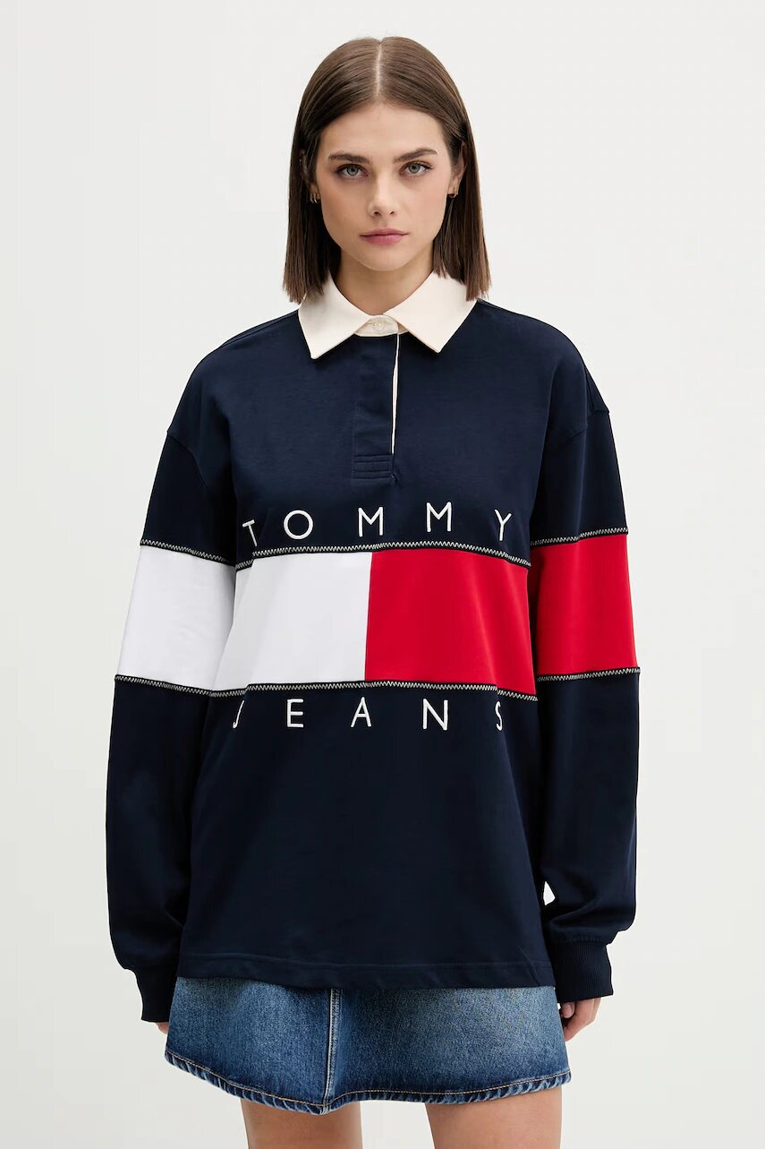 Tommy Jeans hanorac pentru femei din bumbac