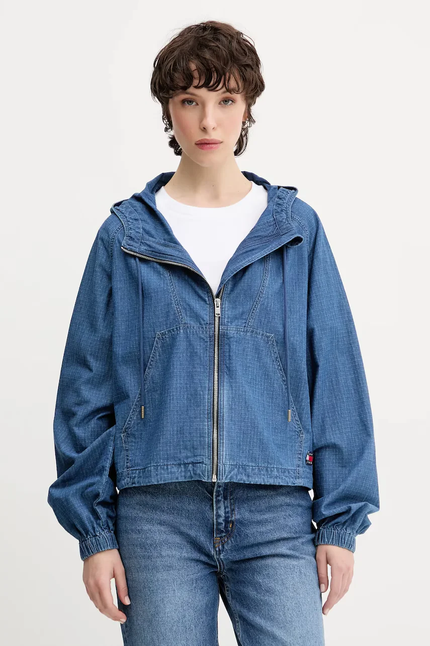 Tommy Jeans jachetă de bumbac