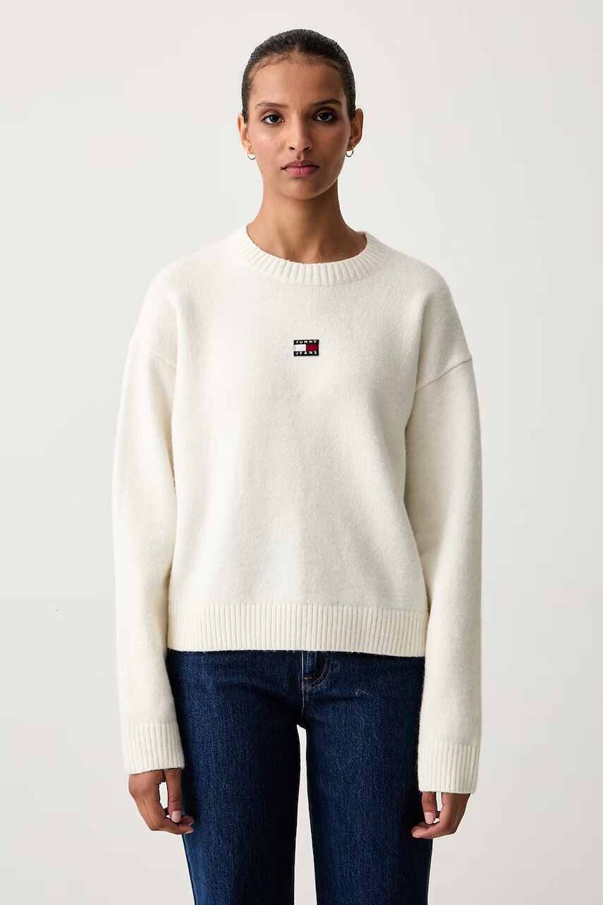 Tommy Jeans pulover pentru femei cu amestec de lână