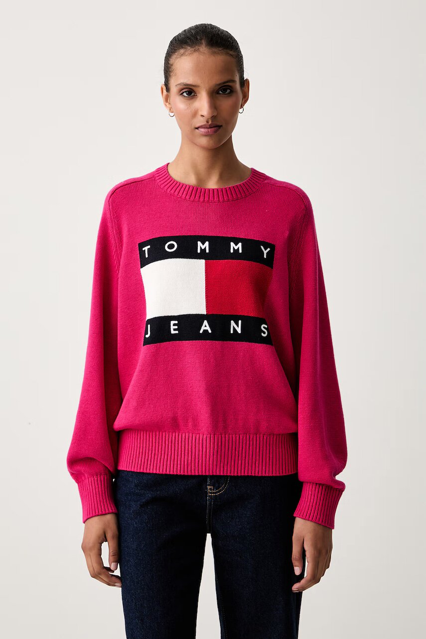 Tommy Jeans pulover pentru femei cu lână