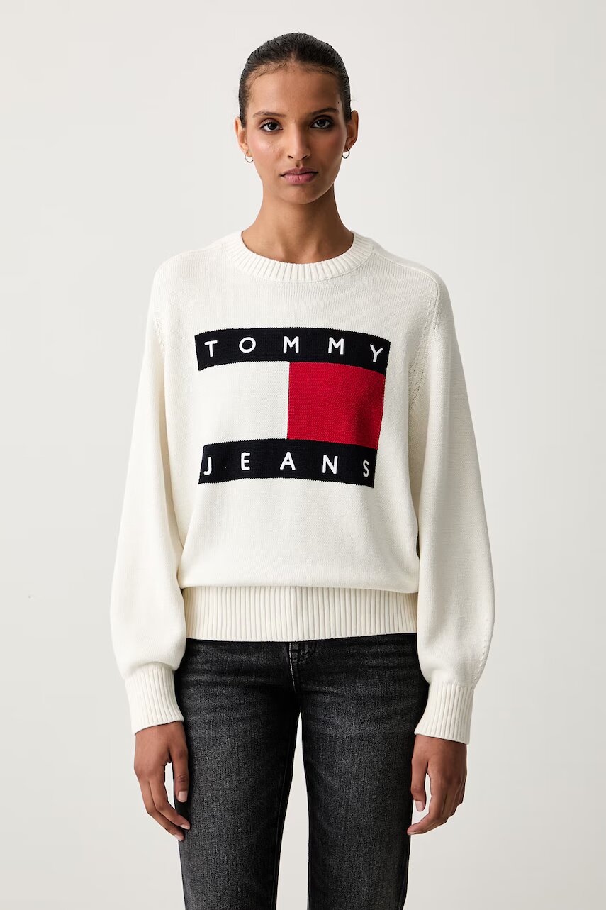 Tommy Jeans pulover pentru femei cu lână