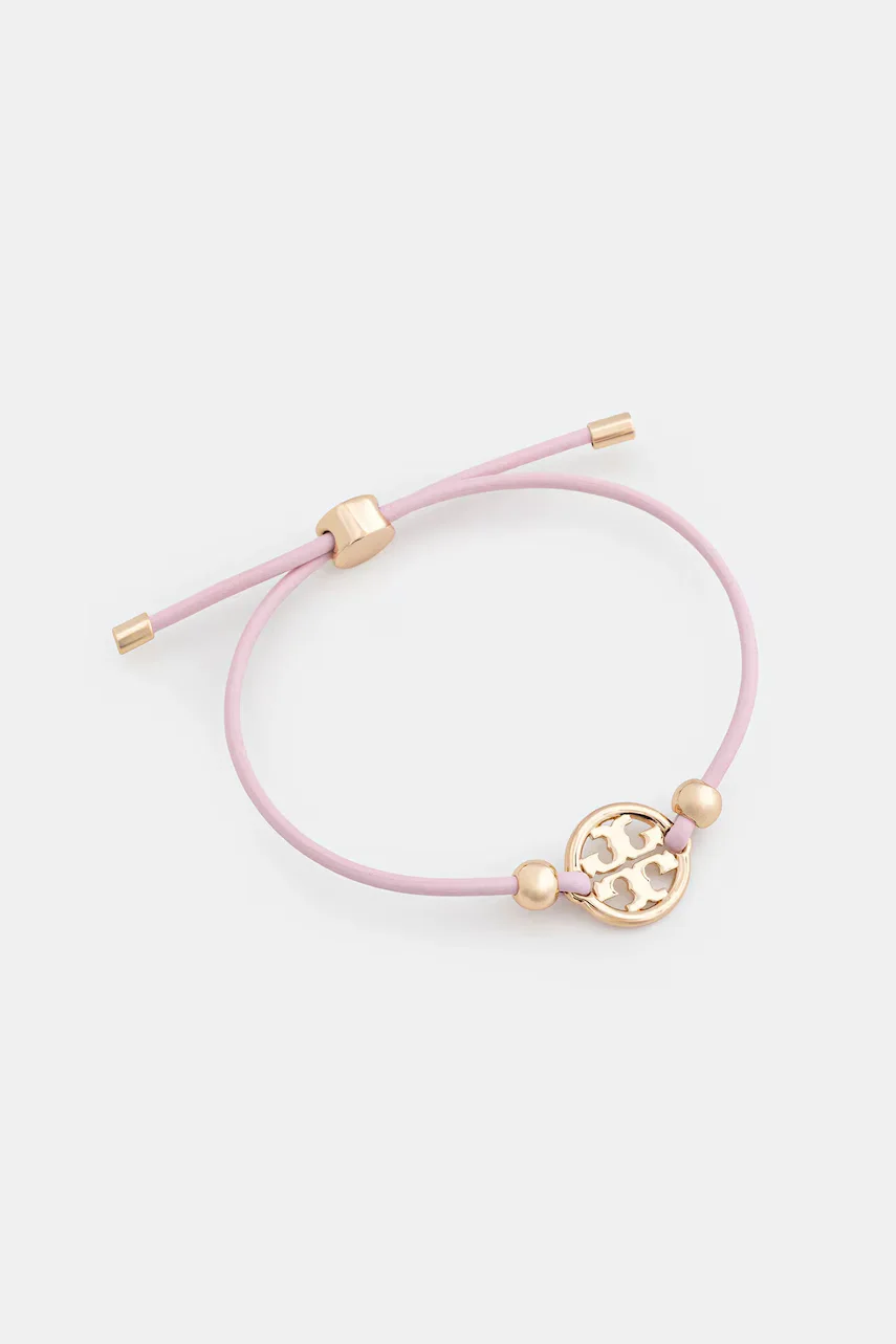 TORY BURCH brățară de piele Miller Slider