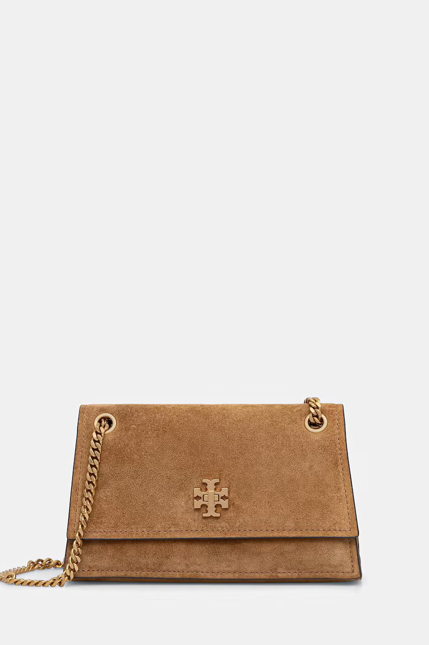 TORY BURCH geantă crossbody pentru femei din piele întoarsă Kira