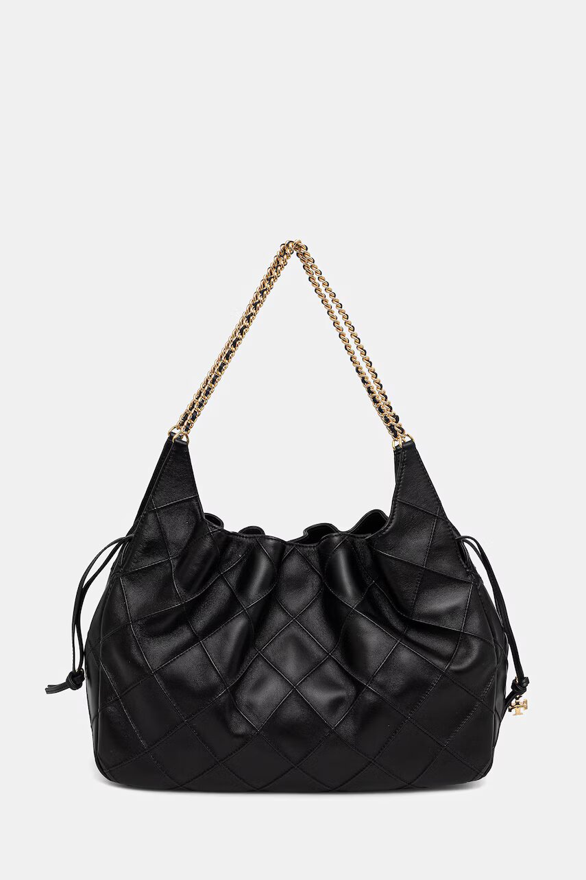 Tory Burch tote bag pentru femei din piele Fleming