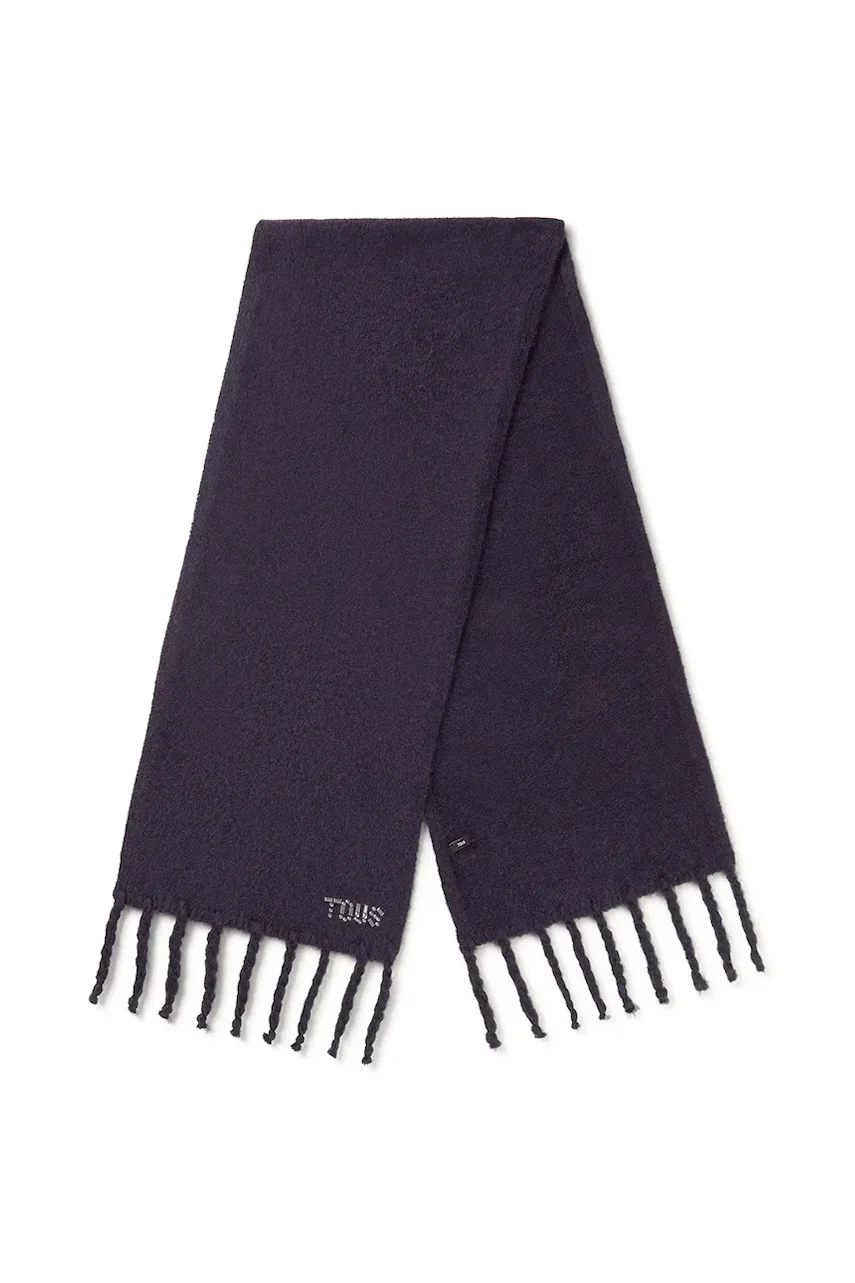 Tous esarfa din amestec de lana TEXTIL