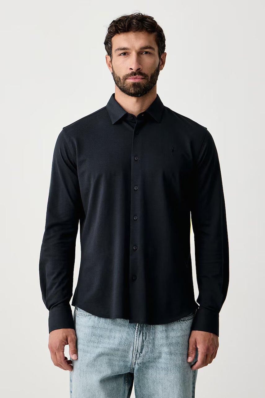 Trussardi cămașă pentru bărbați din bumbac