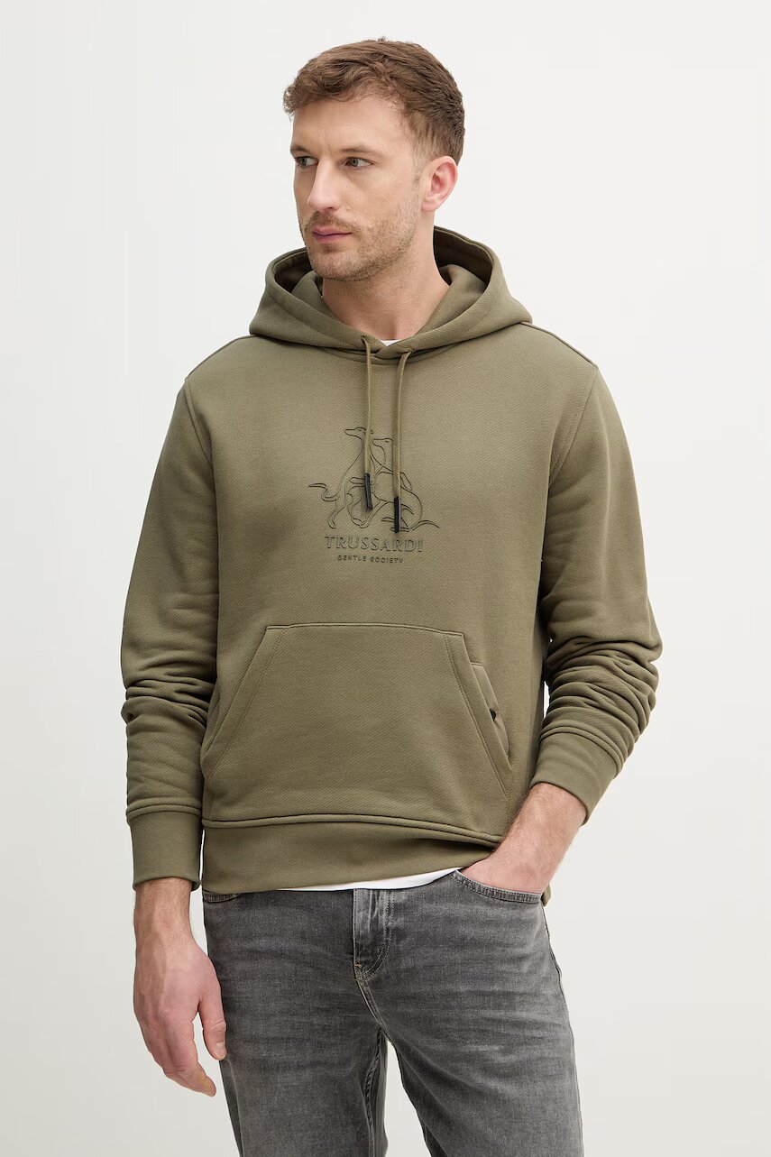 Trussardi hanorac de bumbac
