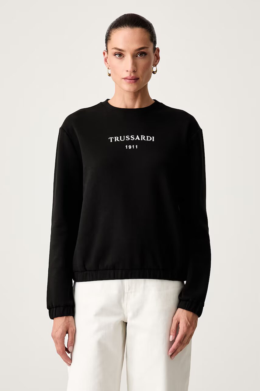 Trussardi hanorac pentru femei cu bumbac
