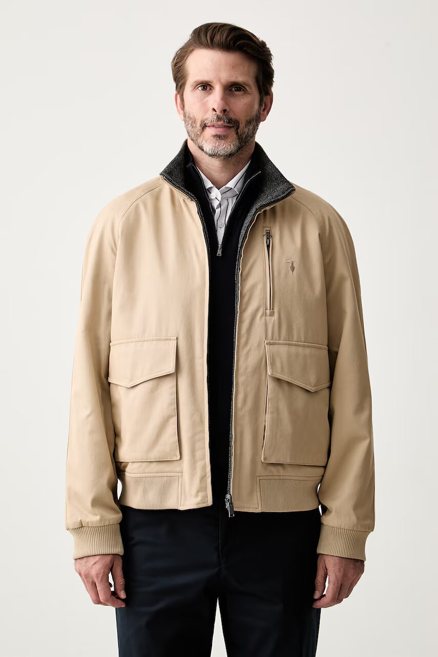 Trussardi jachetă reversibilă pentru bărbați
