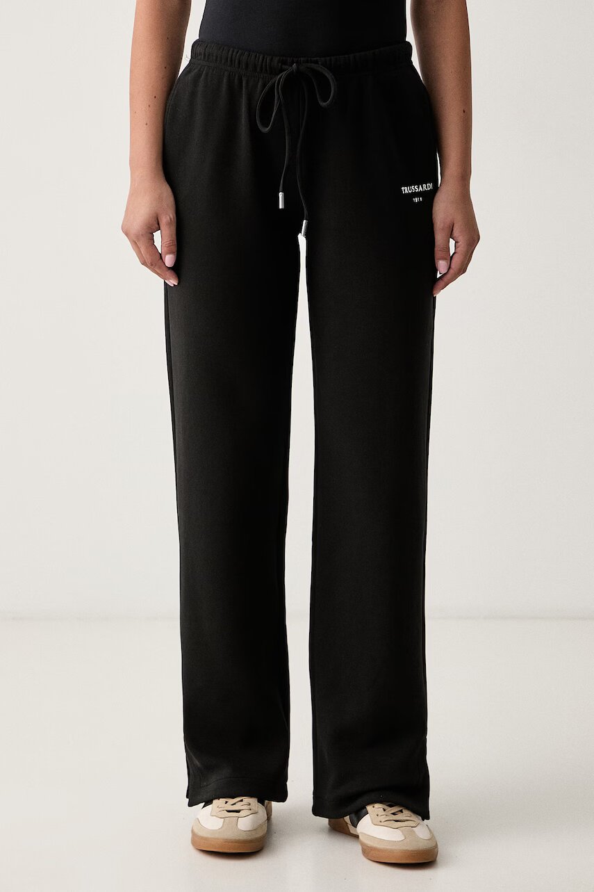 Trussardi pantaloni de trening pentru femei cu bumbac