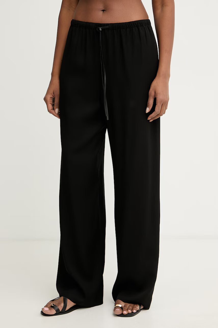 Trussardi pantaloni pentru femei din vâscoză