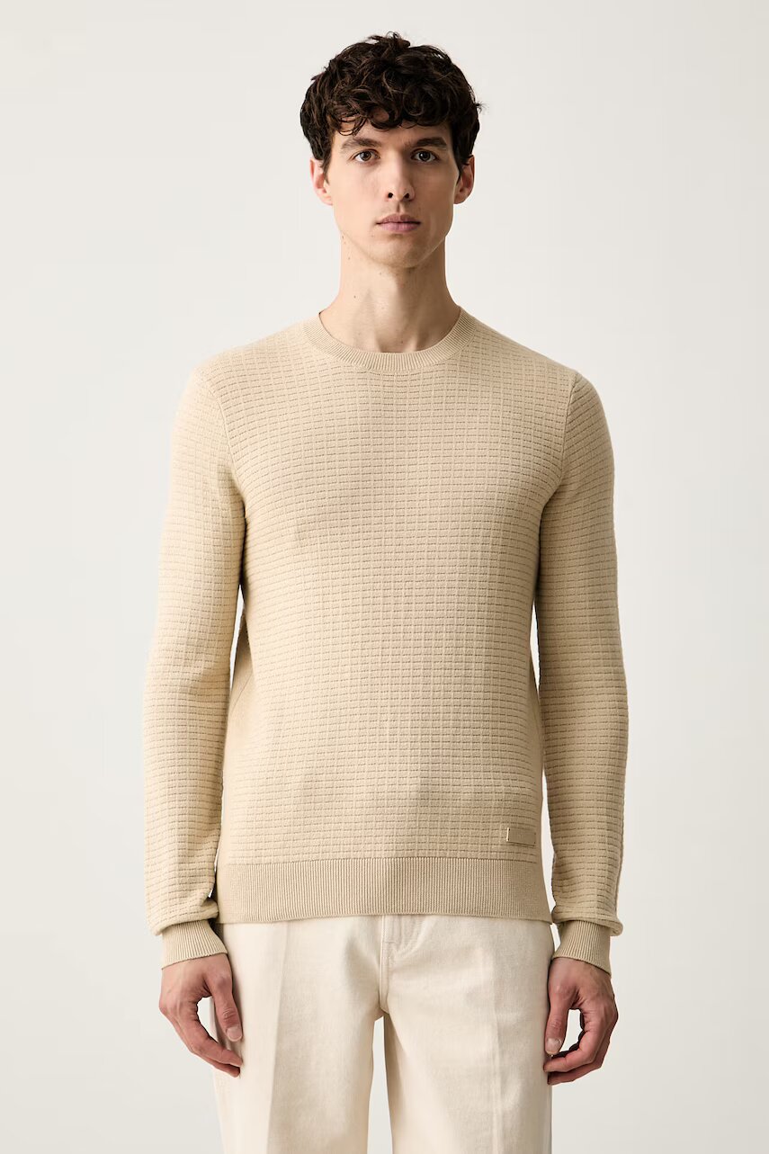 Trussardi pulover pentru bărbați cu bumbac