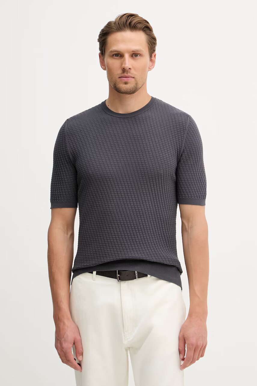 Trussardi pulover pentru bărbați din bumbac